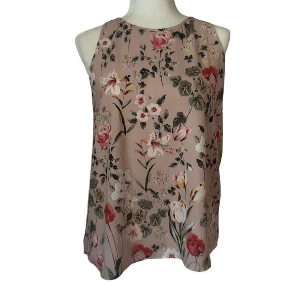 Emma and Olivia Pink Floral Tank. Size Small. Great Condition!! - Picture 1 of 12
